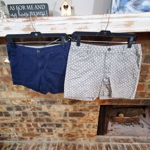 2 pairs Merona shorts